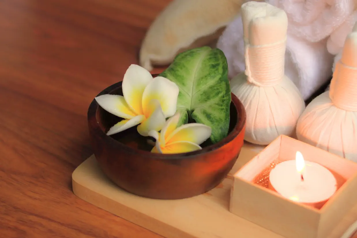 Spa massage for relaxation
